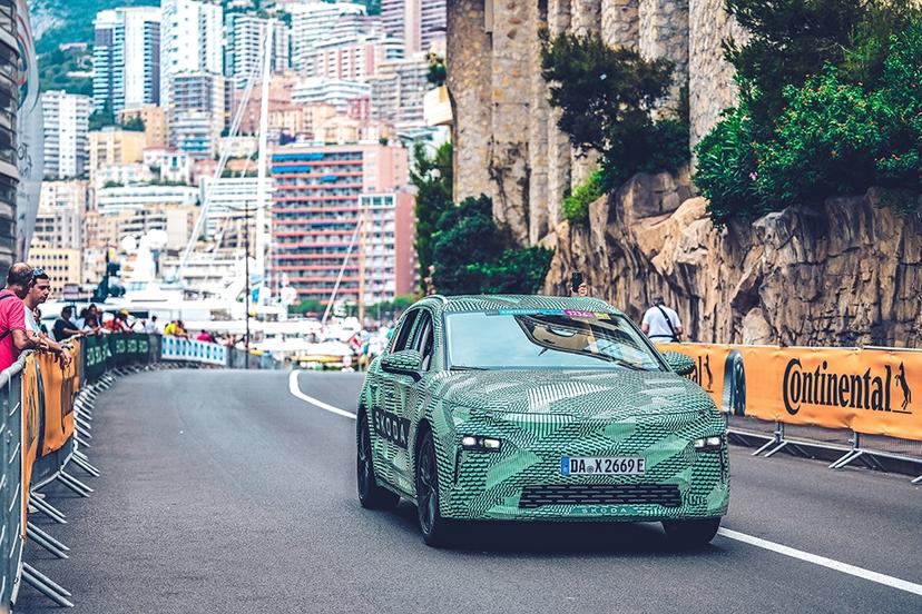 Skoda Elroq appears at the final stage of the Tour de France Sgcarmart