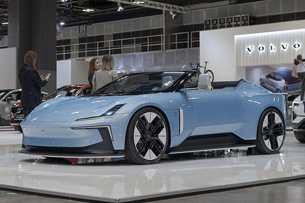 Polestar roadster concept exhibited at Suntec