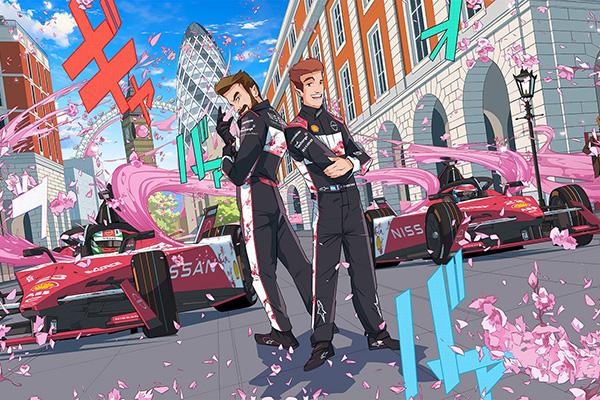 Nissan brings sakura-themed electric festival to London