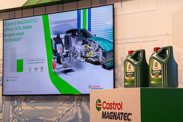 The new Castrol MAGNATEC engine oil launches in Singapore