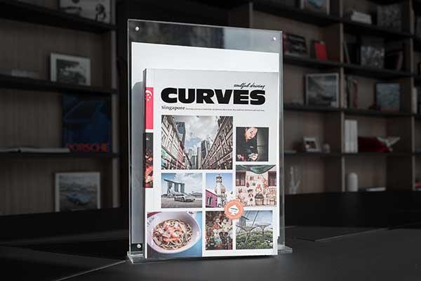 Curves Singapore magazine now available at Porsche Studio