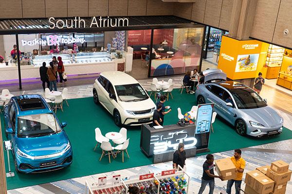 BYD Atto 3, Dolphin & Seal make a splash at Northpoint City