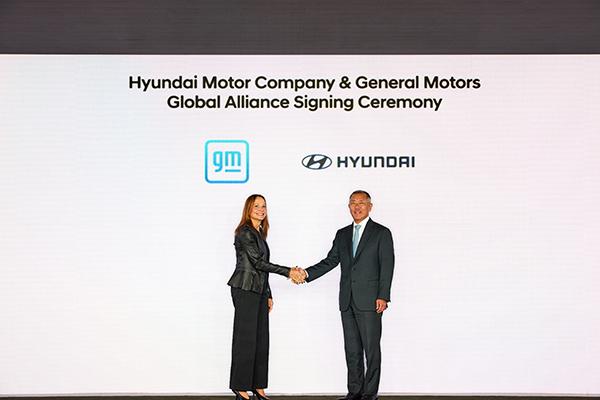 Hyundai and GM to partner of vehicle technology