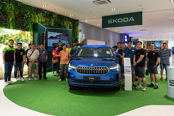 Mycarforum members get up close with the Skoda Kodiaq