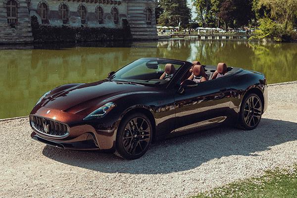 GranCabrio Folgore Tignanello exhibited at Chantilly