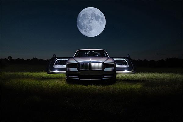 Rolls-Royce unveils Spectre Lunaflair by Bespoke commission