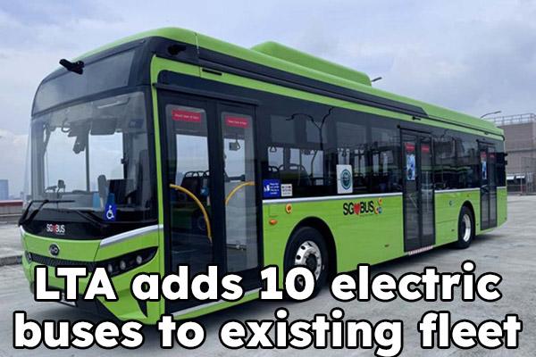 LTA to add 10 more electric buses come December 2024