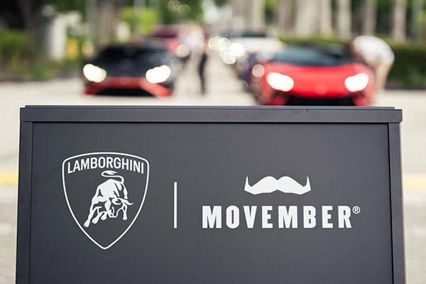 Lamborghini renews support for Movember